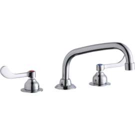 LK800AT08T4 Commercial 3-Hole Faucet in Chrome