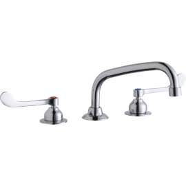 LK800AT08T6 Commercial 3-Hole Faucet in Chrome