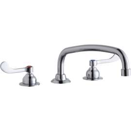 LK800AT12T4 Commercial 3-Hole Faucet in Chrome