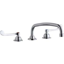 LK800AT12T6 Commercial 3-Hole Faucet in Chrome