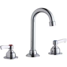 LK800GN04L2 Commercial 3-Hole Faucet in Chrome