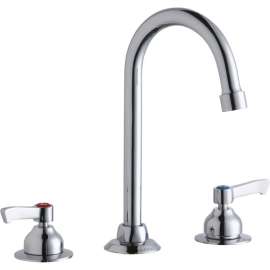 LK800GN05L2 Commercial 3-Hole Faucet in Chrome