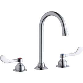 LK800GN05T4 Commercial 3-Hole Faucet in Chrome