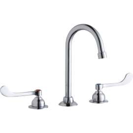 LK800GN05T6 Commercial 3-Hole Faucet in Chrome