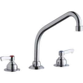 LK800HA08L2 Commercial 3-Hole Faucet in Chrome