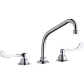 LK800HA08T6 Commercial 3-Hole Faucet in Chrome