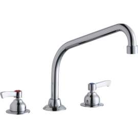 LK800HA10L2 Commercial 3-Hole Faucet in Chrome