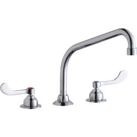 LK800HA10T4 Commercial 3-Hole Faucet in Chrome