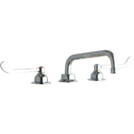 LK800TS08T6 Commercial 3-Hole Faucet in Chrome