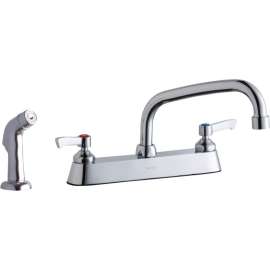 Commercial 4-Hole Faucet in Chrome