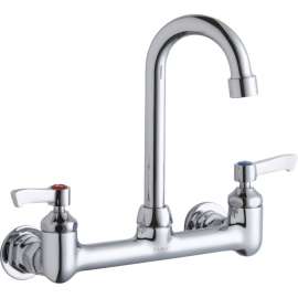 LK940GN04L2H Commercial 2-Hole Faucet in Chrome