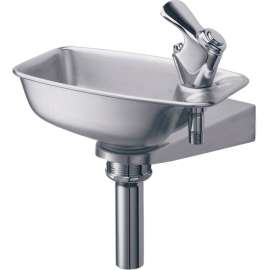 Bracket Drinking Fountain in Stainless Steel