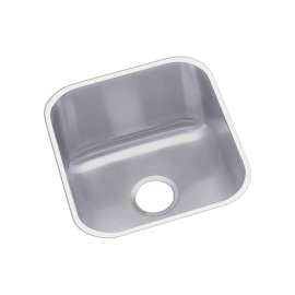 Stainless Steel Single Bowl Undermount Bar Sink in Radiant Satin