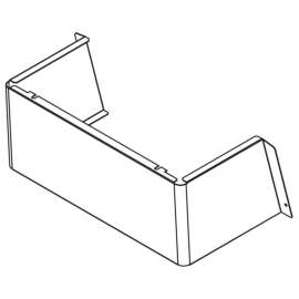 98324C Accessory - Cane Apron in Stainless Steel