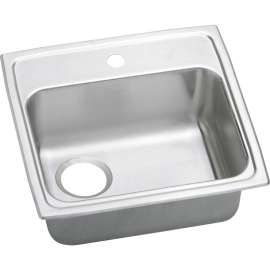 PSRADQ191950L Stainless Steel Single Bowl Top Mount Quick-Clip Sink