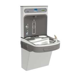 EZH2O LZS8WSSK Filtered Bottle Filling Station with Single ADA Cooler in Stainless Steel
