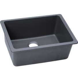 Single Bowl Undermount Sink in Dusk Gray