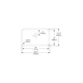 Gourmet Lustertone ELUH281610PD Stainless Steel Single Bowl Undermount Sink Kit with Perfect Drain in Lustrous Highlighted Satin