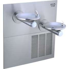 Filtered ADA Bi-Level GreenSpec Refrigerated Fountain in Stainless Steel