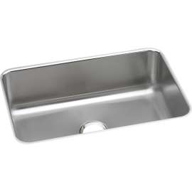 DXUH2416 Stainless Steel Single Bowl Undermount Sink in Radiant Satin