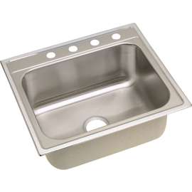DPC1252210 Premium Stainless Steel Single Bowl Top Mount Sink