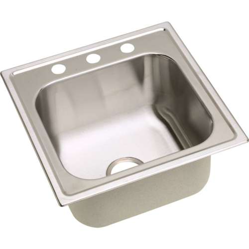 Dayton Premium 20-In Stainless Steel Single-Bowl Top-Mount Sink