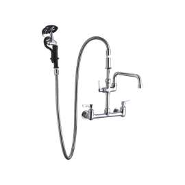 LK960AF14C Pre-Rinse 2-Hole Faucet in Chrome