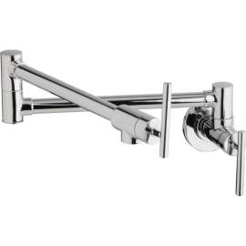 Avado LKAV4091CR Wall Mount Pot Filler in Chrome