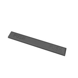 Pushbar - Push Front Gray, 51559C