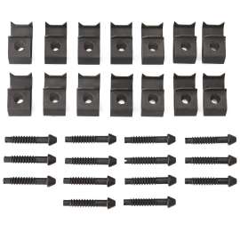 Bag Of 14 Speed Clips And 14 Self Rim Screws, 64090014