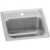 Celebrity Stainless Steel 15" X 15" X 6-1/8" 1-Hole Single Bowl Drop-In Bar Sink, BCR151
