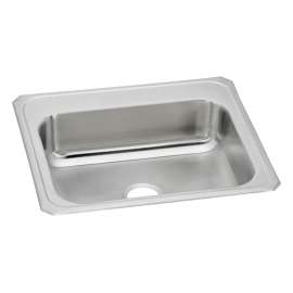 Celebrity Stainless Steel 25" X 22" X 7", 0-Hole Single Bowl Drop-In Sink, CR25220