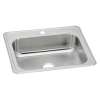 Celebrity Stainless Steel 25" X 22" X 7" 1-Hole Single Bowl Drop-In Sink, CR25221