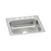 Celebrity Stainless Steel 25" X 22" X 7" 4-Hole Single Bowl Drop-In Sink, CR25224