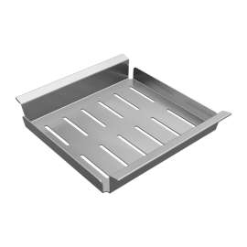 Dart Canyon Stainless Steel 5-1/8" X 5-1/4" X 7/8" Bottom Grid Drain Cover, CTXDC0606