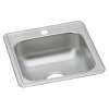 Dayton Stainless Steel 17" X 21-1/4" X 6-1/2" 1-Hole Single Bowl Drop-In Bar Sink, D117211