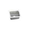 Lustertone Classic Stainless Steel 25" X 22" X 10-3/8" 1-Hole Single Bowl Drop-In Sink With Quick-Clip, DLRQ2522101