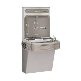 Ezh2O Bottle Filling Station With Single Ada Cooler Filtered Refrigerated Light Gray, DLZS8WSLK