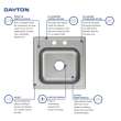 Dayton Stainless Steel 20