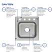 Dayton Stainless Steel 20