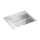 Lustertone Classic Stainless Steel 22" X 19-1/2" X 5-1/2" Single Bowl Drop-In Classroom Ada Sink, DRKAD222055L4