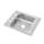 Lustertone Classic Stainless Steel 22" X 19-1/2" X 7-1/2" Single Bowl Drop-In Classroom Sink, DRKR22202