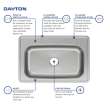 Dayton Stainless Steel 33