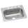 Dayton Stainless Steel 25" X 22" X 8-1/16" 4-Hole Single Bowl Drop-In Sink (40 Pack), DSEW40125224