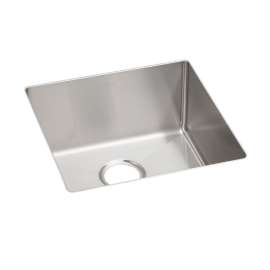 Crosstown 18 Gauge Stainless Steel 18-1/2" X 18-1/2" X 9" Single Bowl Undermount Sink, ECTRU17179T