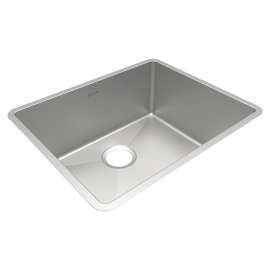 Crosstown 18 Gauge Stainless Steel 22-1/2" X 18-1/2" X 9" Single Bowl Undermount Sink, ECTRU21179T
