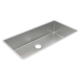 Crosstown 18 Gauge Stainless Steel 36-1/2" X 18-1/2" X 9" Single Bowl Undermount Sink, ECTRU35179T