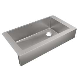 Crosstown 18 Gauge Stainless Steel 35-7/8" X 20-1/4" X 9" Single Bowl Farmhouse Sink, ECTRUF30179R
