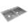 Crosstown 18 Gauge Stainless Steel 33" X 22" X 6" 2-Hole Equal Double Bowl Dual Mount Ada Sink Kit, ECTSRAD33226TBG2