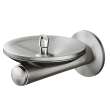 Swirlflo Single Wall Mount Fountain Vandal Resistant Non-Filtered Non-Refrigerated Stainless, EDFPBMV114K
